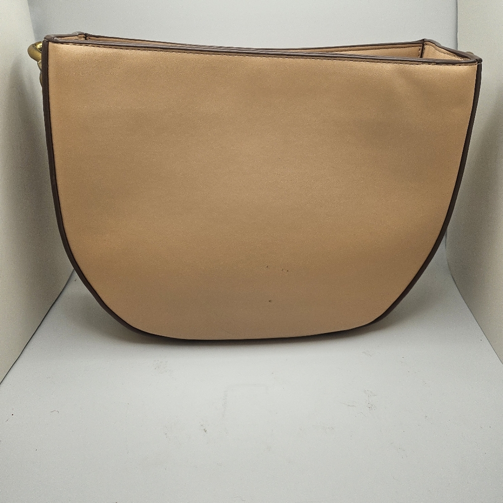 Stella McCartney Eco Alter Nappa Medium Frayme Shoulder Bag Sand - Picture 6 of 13